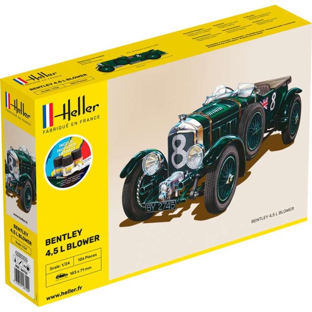 Heller Bentley 4,5L Blower modelbil start kit 1:24