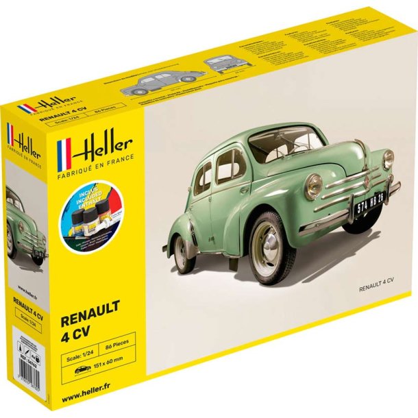 Heller Renault 4cv 1954 - komplet st