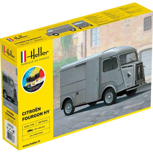 Heller Citron Fourgon HY Van - komplet st