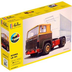Heller Scania LB-141 lastbil - 1:24