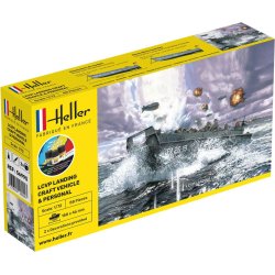 Heller LCVP normandy landing craft 1:72 - start kit