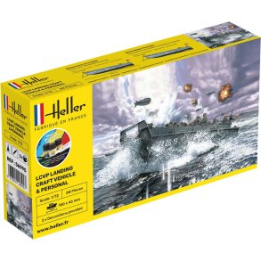 Heller LCVP normandy landing craft 1:72 - start kit