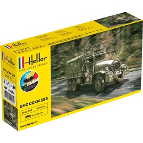 Heller GMC CCKW 353 modelbil start kit - 1:72
