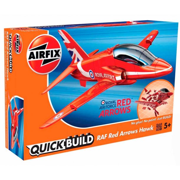 Airfix RAF Red Arrows Hawk quick build sæt