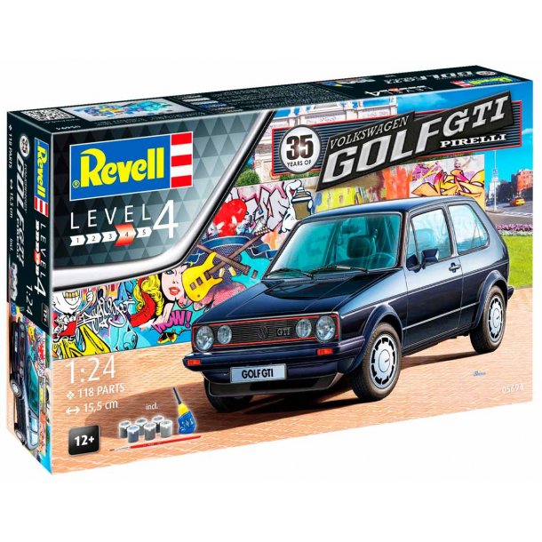 Revell GOLF GTI PIRELLI 35 års model