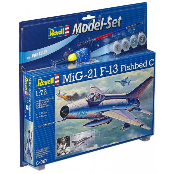 Revell MIG 21 F-13 Fishbed C - scala 1:72 kompletst