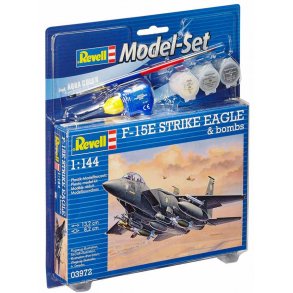 Revell F-15E strike eagle - scala 1:144 Med lim og maling
