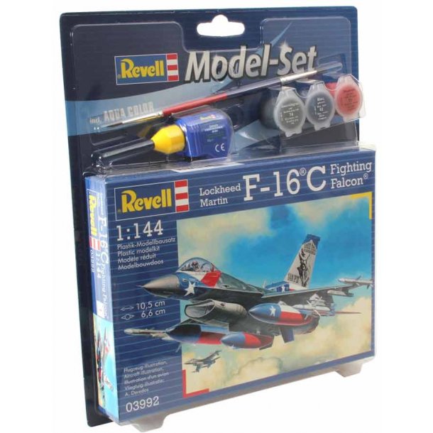 Revell F-16 C lighting falcon - scala 1:144 kompletst