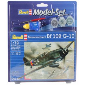 Revell Messerschmitt Bf-109 - scala 1:72 Med lim og maling