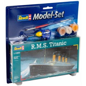 Revell RMS Titanic - skala 1: 1200 komplett set