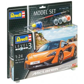 Revell McLaren 570S - 1:24 Med lim og maling