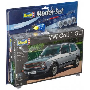 Revell VW Golf 1 GTI - 1:24 med lim och fŠrg