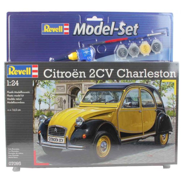 Revell Citroën 2CV Charleston - scale 1:24  komplet sæt