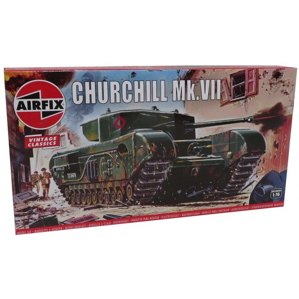 Airfix Churchill Mk VII tank