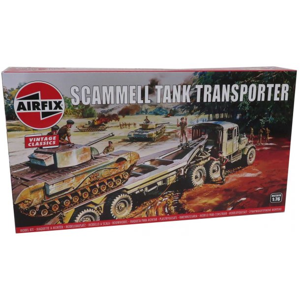 Airfix Scammell tank transporter