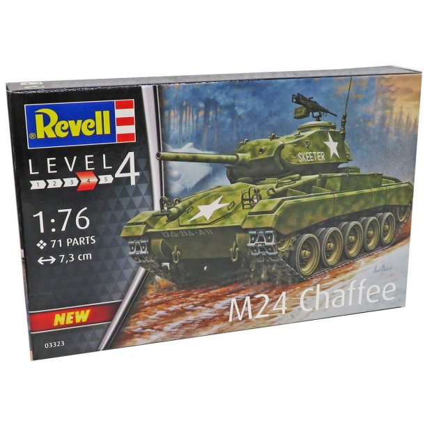 Revell M24 Chaffee tank