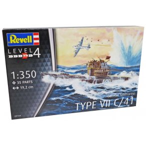 Revell tyska U-bt typ VII C/41