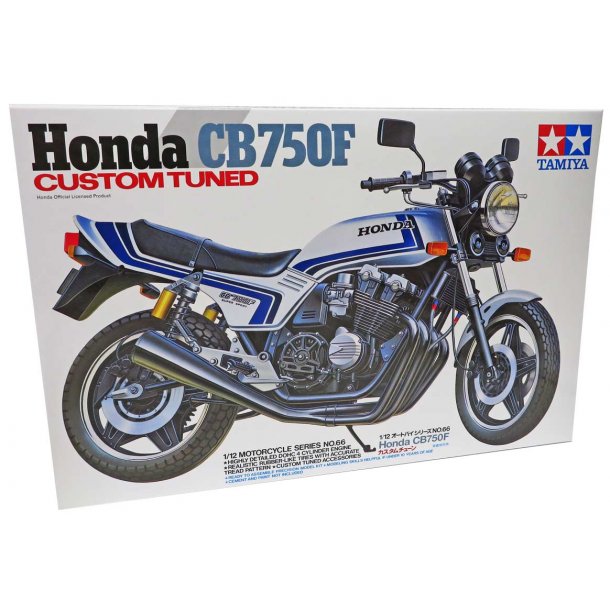 Tamiya Honda CB750F custom tuned motorcykel - 1:12