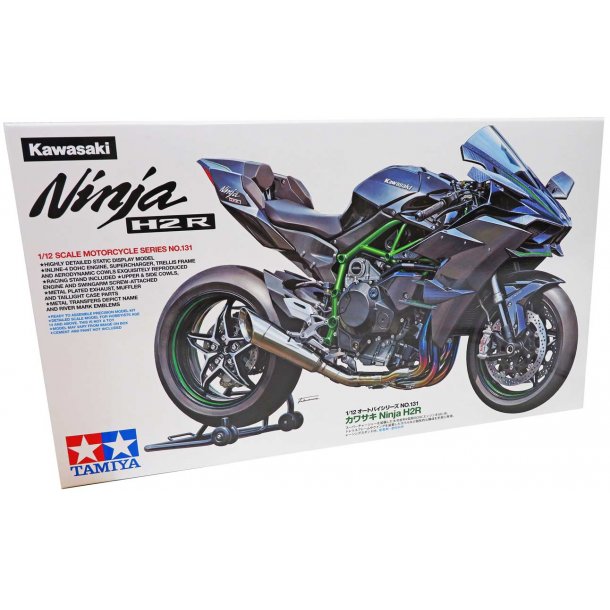 Tamiya Kawasaki Ninja H2R motorcykel - 1:12