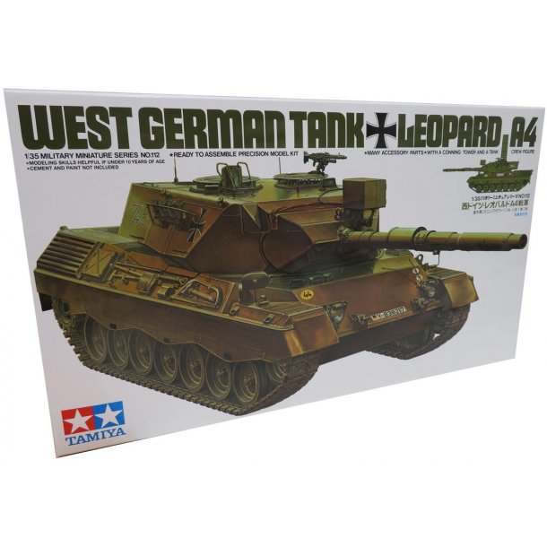 Tamiya Vesttysk Leopard A4 kampvogn