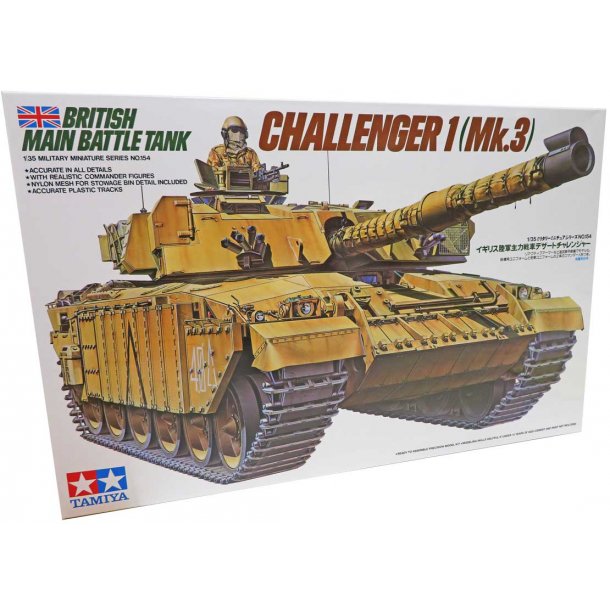 Tamiya British Challenger 1 tank