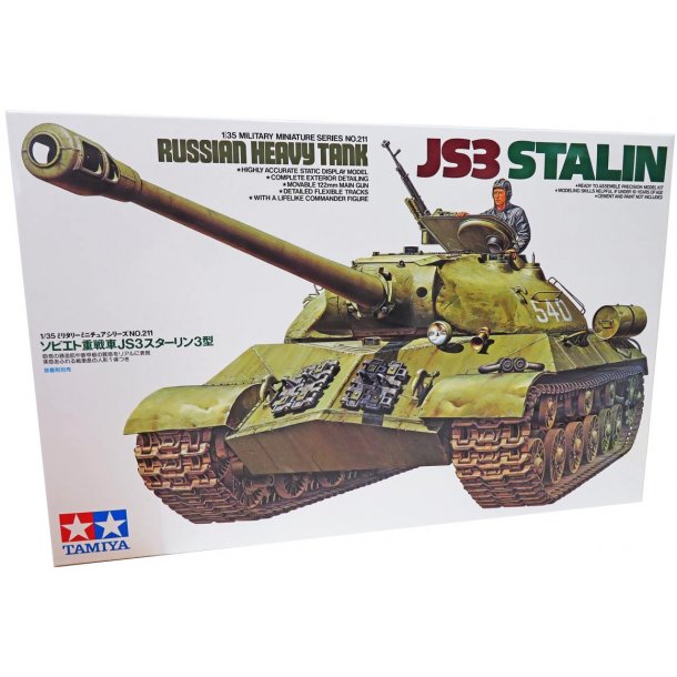 Tamiya JS3 Stalin russisk heavy tank