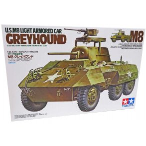 Tamiya U.S M8 light armored car - greyhound