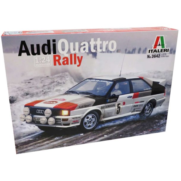 Italeri Audi Quattro rally - 1:24