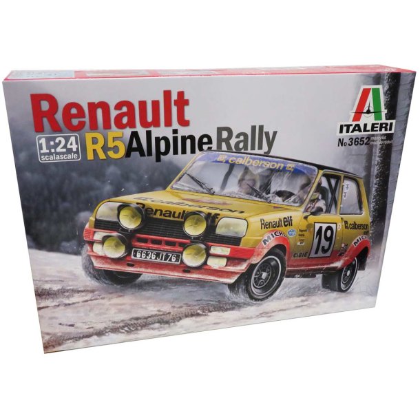 Italeri Renault R5 Alpine rally - 1:24