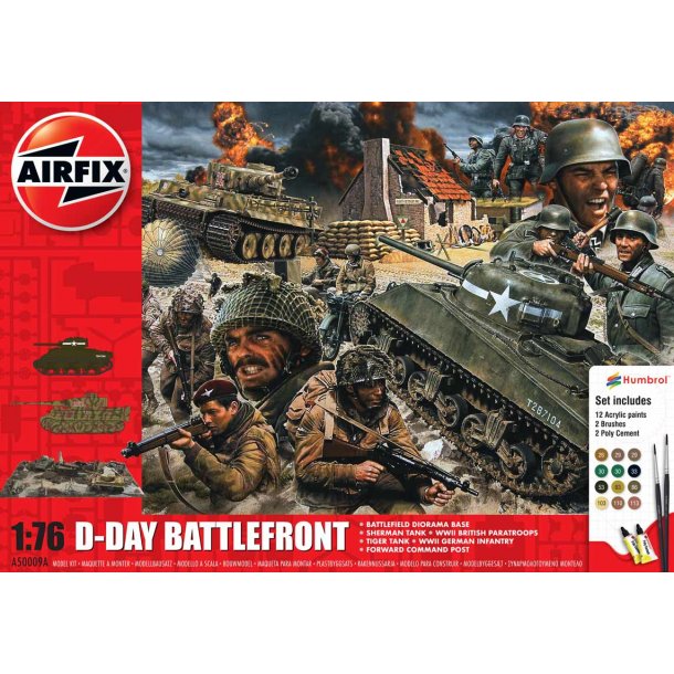 Airfix D-day battlefront byggest - 1:76