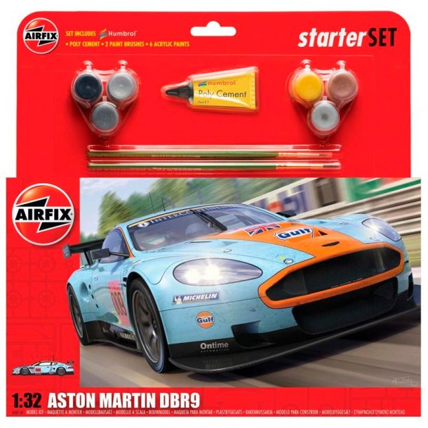 Airfix Aston martin DBR9 1:32 komplett set