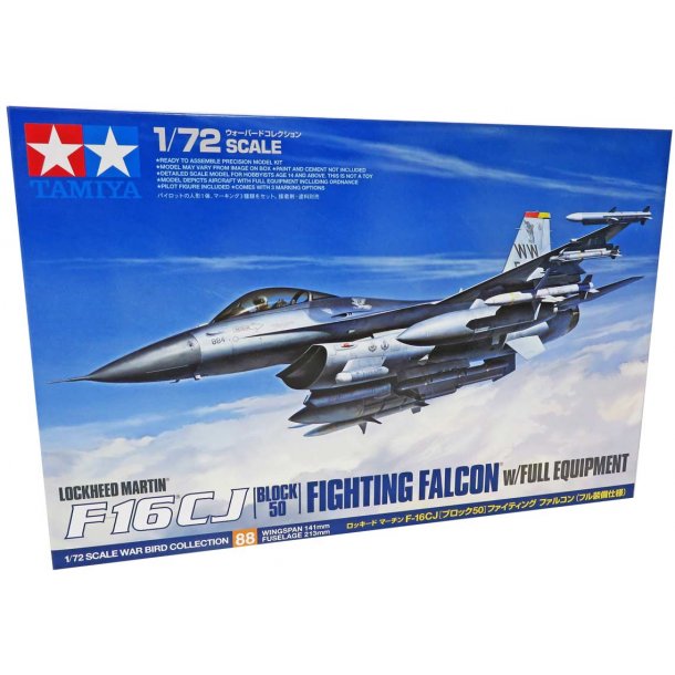 Tamiya Lockheed martin F16CJ - full equipped