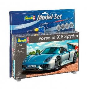 Revell Porsche 918 Spyder - 1:24 med lim og maling