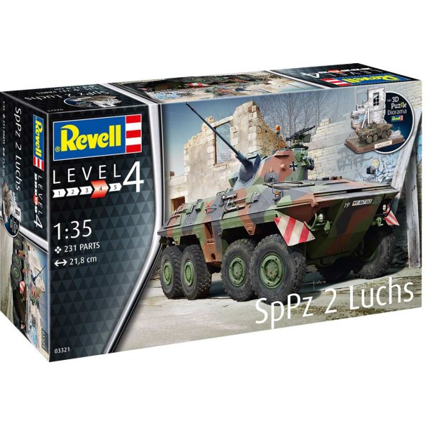 Revell tank SpPz2 Luchs