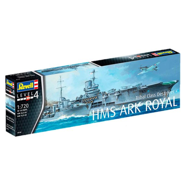 Revell HMS Ark Royal og destroyer