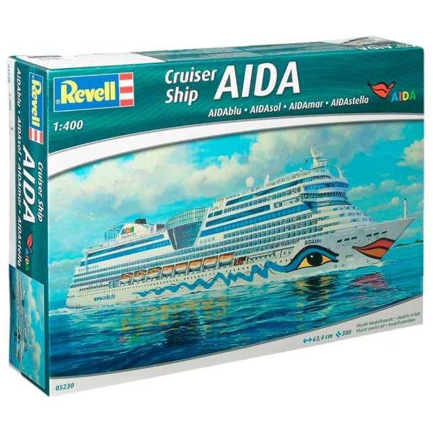 revell, kryssningsfartyget AIDA