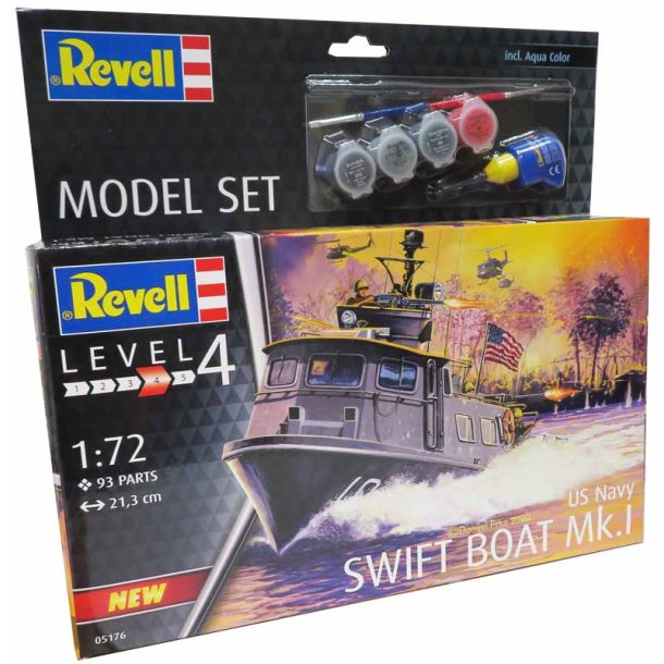 Revell US Navy Swift Mk.1 patrulje bd - Med lim og maling