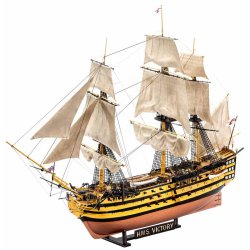 Revell HMS Victory 1:225 - Med lim og maling