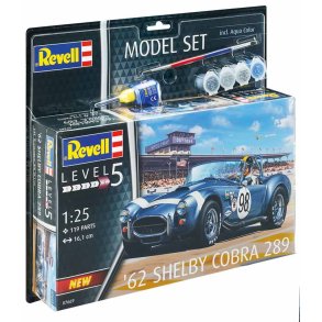 Revell Shelby Cobra 289 - Med lim og maling