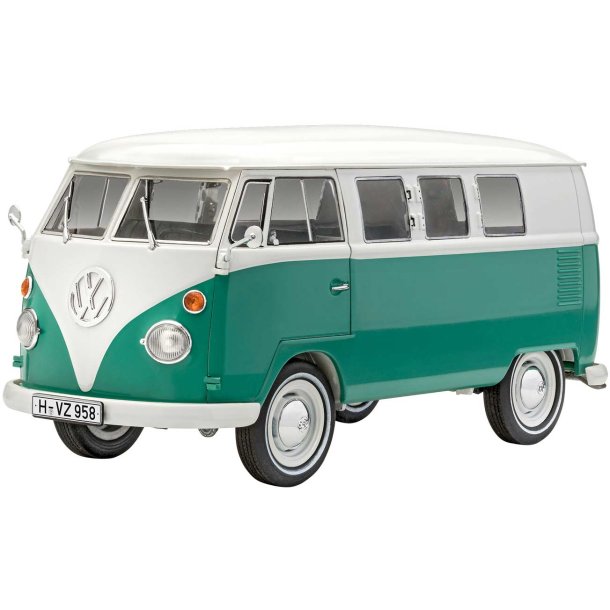 Revell VW T1 bus - Med lim og maling