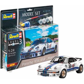 Revell Porsche 934 RSR Martini - Med lim og maling