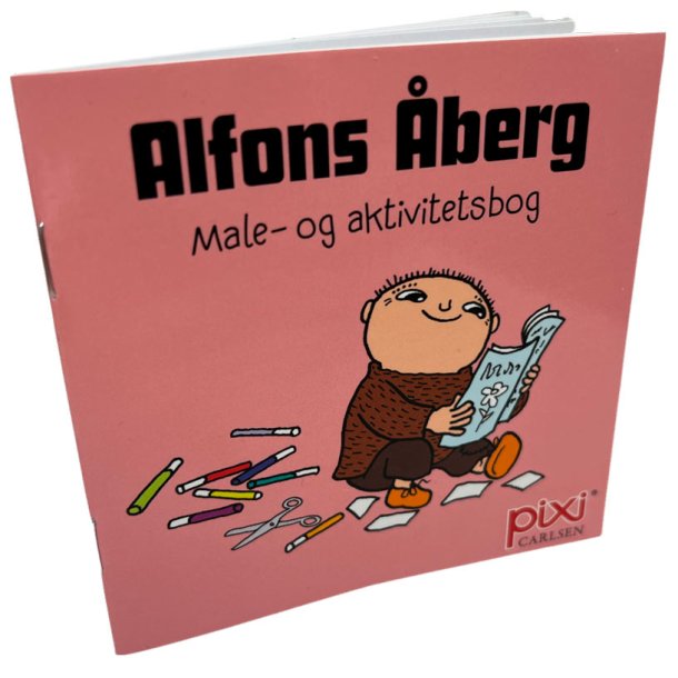 Pixi male og aktivitetsbog nr. 21- Alfons berg
