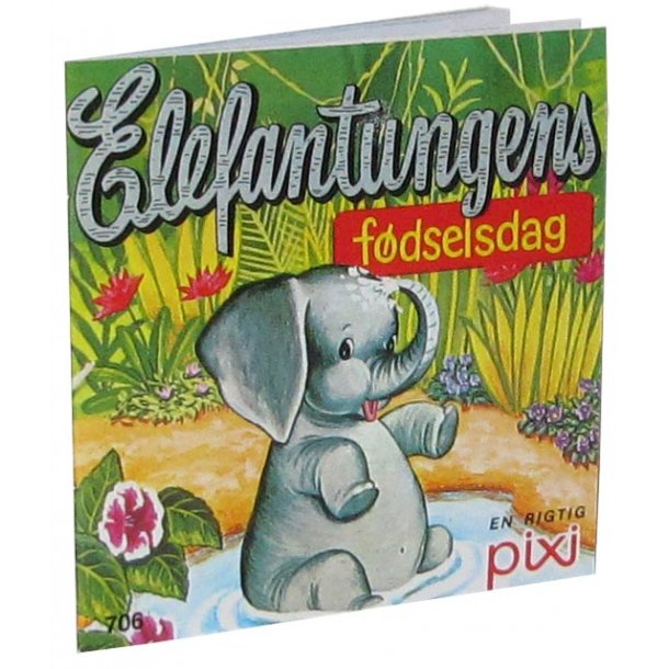 Elefantungens fødselsdag - en rigtig pixi bog