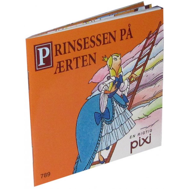 H.C Andersen Prinsessen på ærten - en rigtig pixi bog