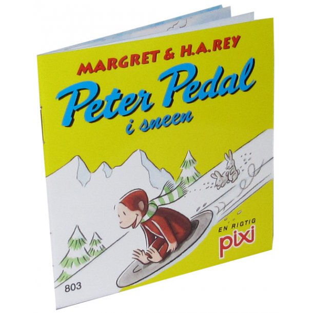Peter Pedal i sneen - en rigtig pixi bog