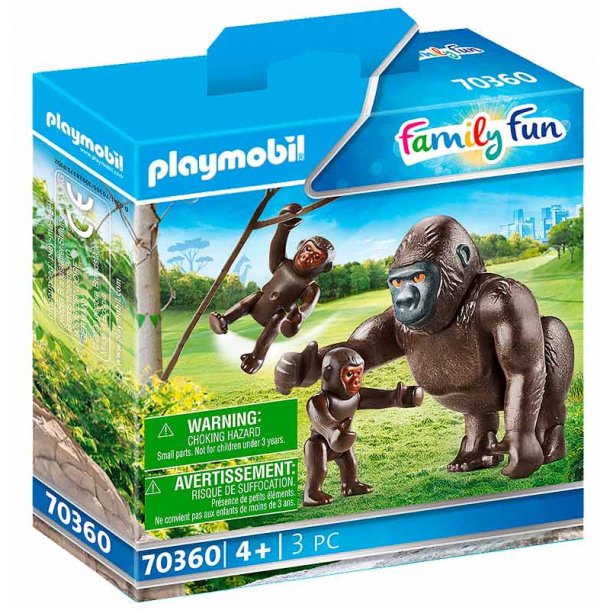 Playmobil Gorilla med babyer