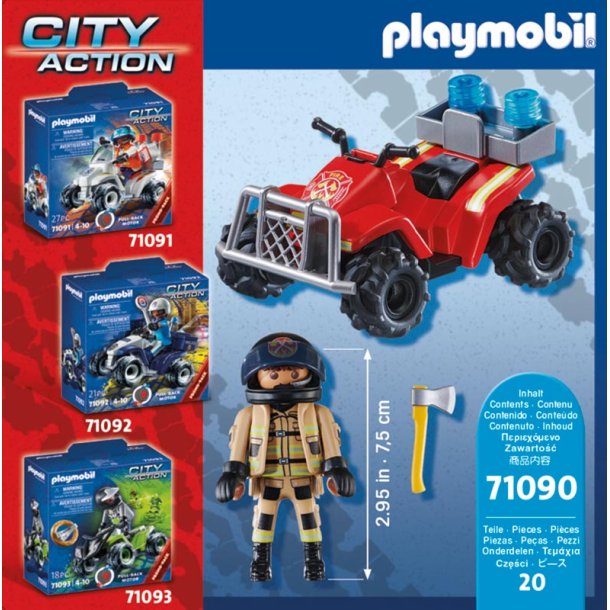 Playmobil 71090 - Fire Rescue Quad