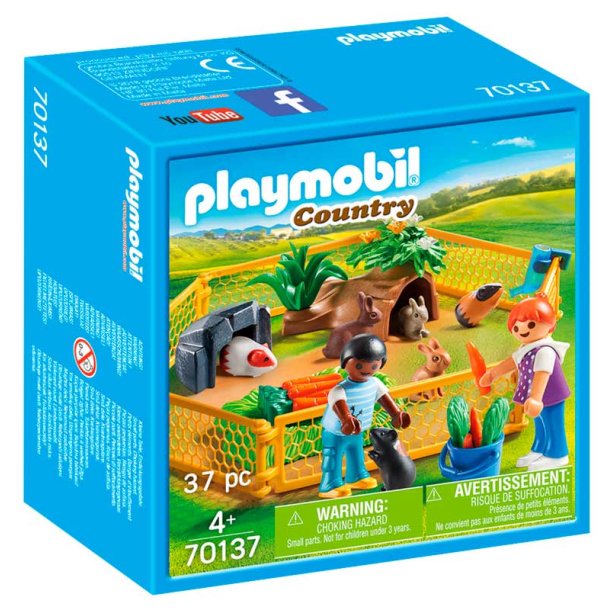  Playmobil dyr med indhegning