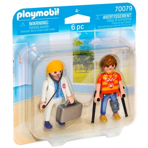 Playmobil Doktor og patient