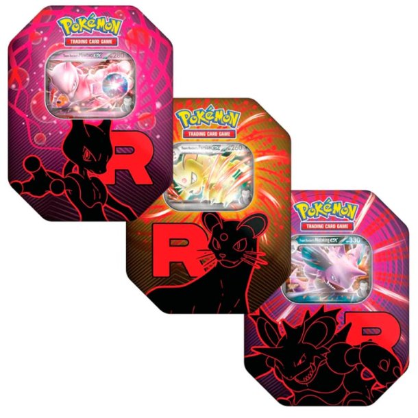Pokmon Team Rocket ex Tin